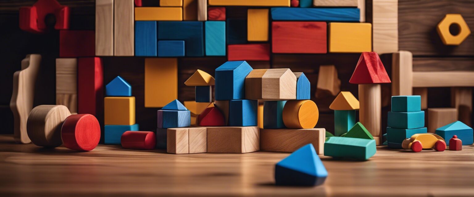 Montessori building blocks that foster creativity