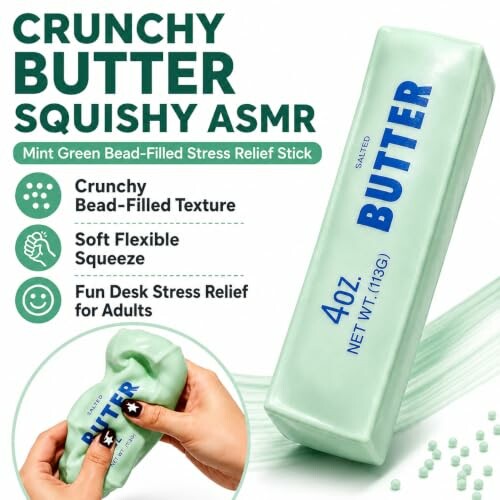 Crunchy Blue Butter Squishy