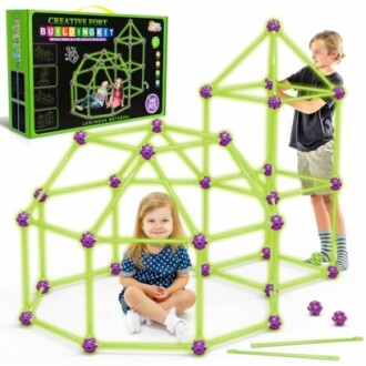 Glow In The Dark Fort Building Kit