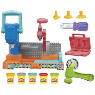 Play-Doh Stamp & Saw Tool Bench Playset